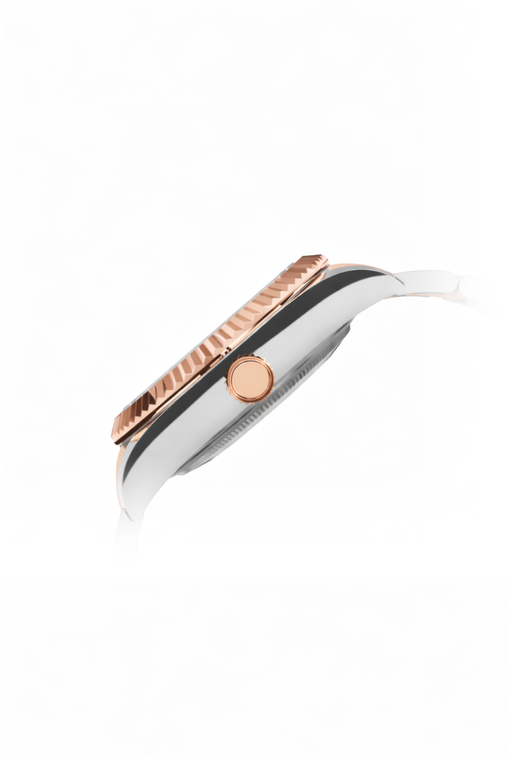 Ladies Date-Just | Brown Roman Two-Tone Rose Gold