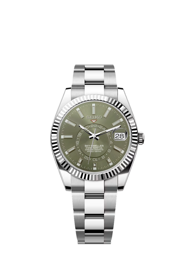 Sky-Dweller | Olive Oyster