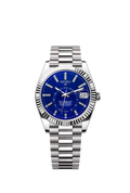 Silver Blue Dial Sky-Dweller