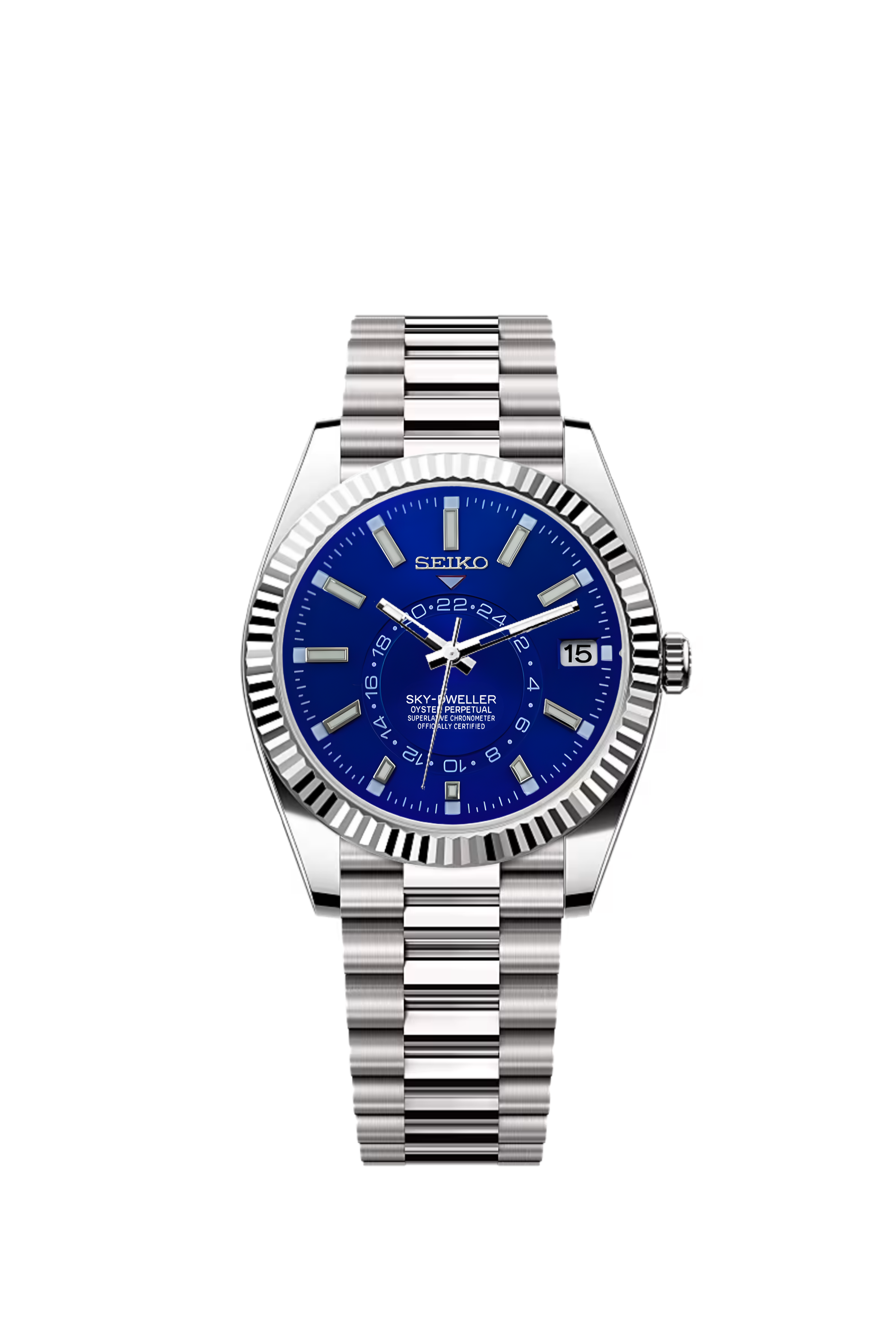 Sky-Dweller | Blue Presidential