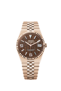 Rose-Gold Brown Dial Land-Dweller