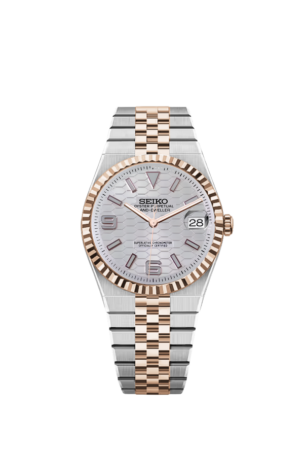 Land-Dweller | White Two-Tone Rose Gold