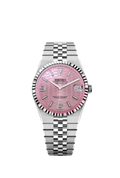 Silver Pink Dial Land-Dweller