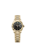 Ladies Date-Just | Black Full Gold