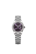 Ladies Date-Just | Purple Gem, Gem bezel