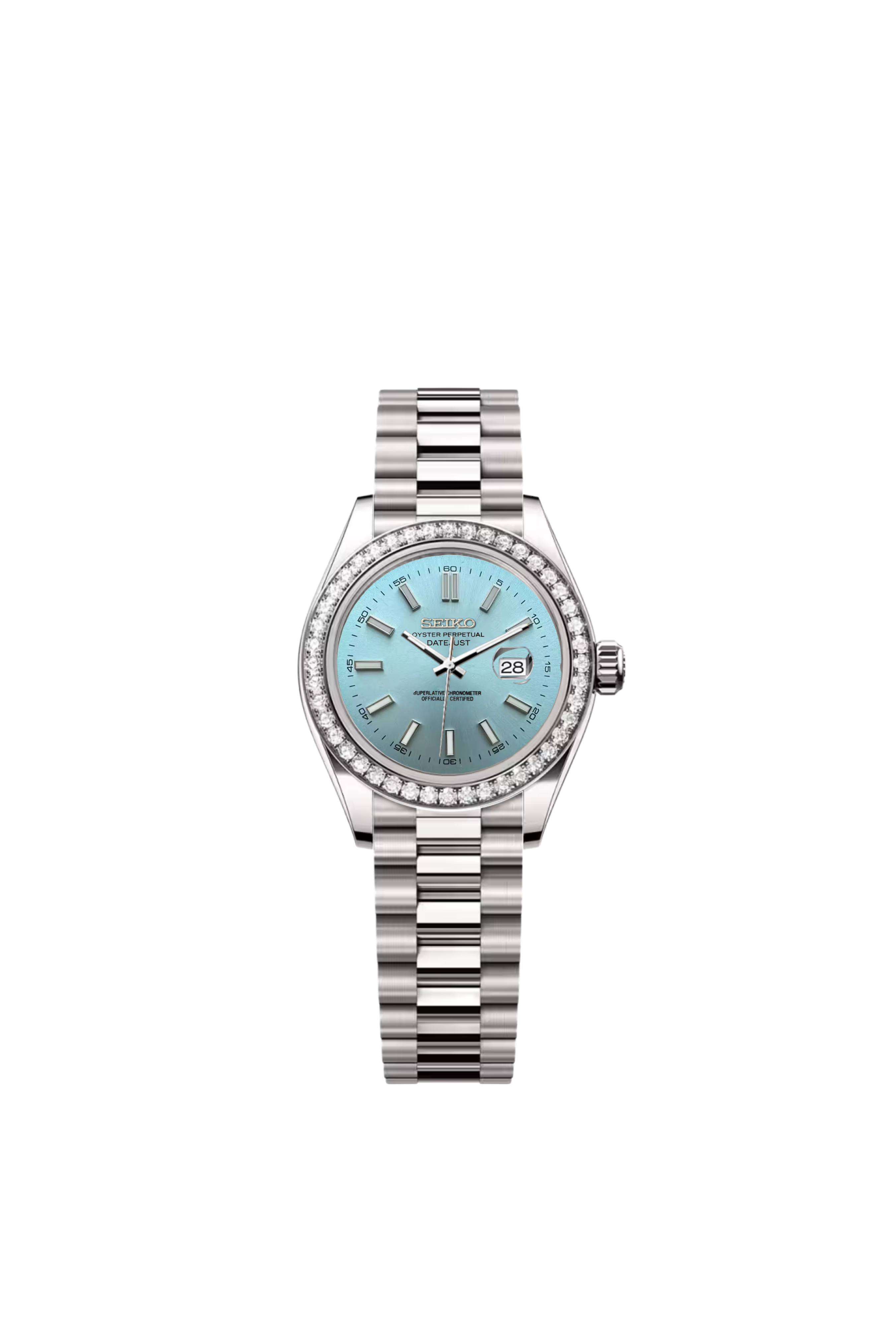 Ladies Date-Just | Tiffany Gem Bezel
