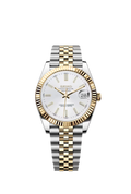 Two-Tone White & Gold Datejust