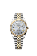 Two-Tone White Roman Dial Day-Date