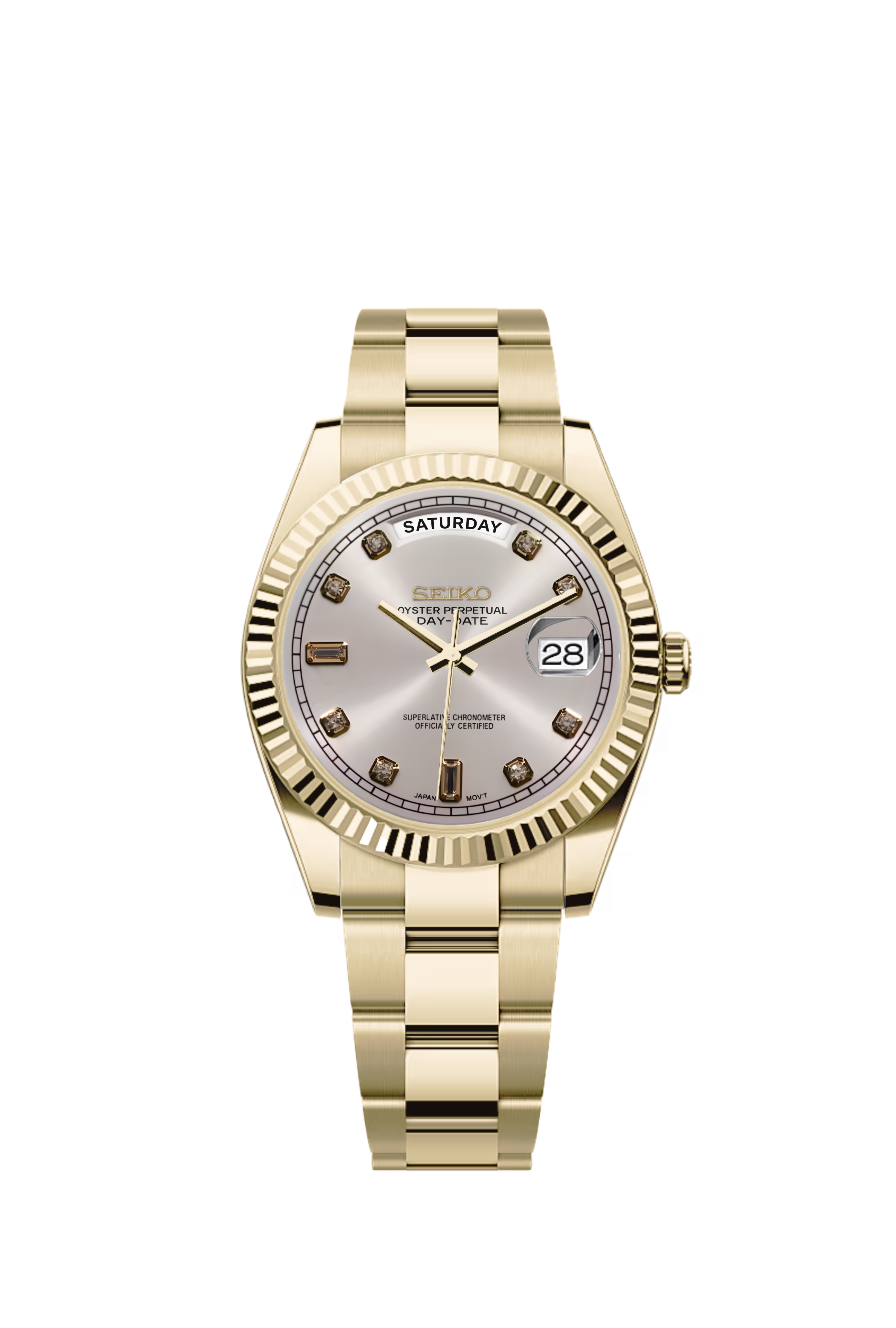 Gold Gem Dial Day-Date