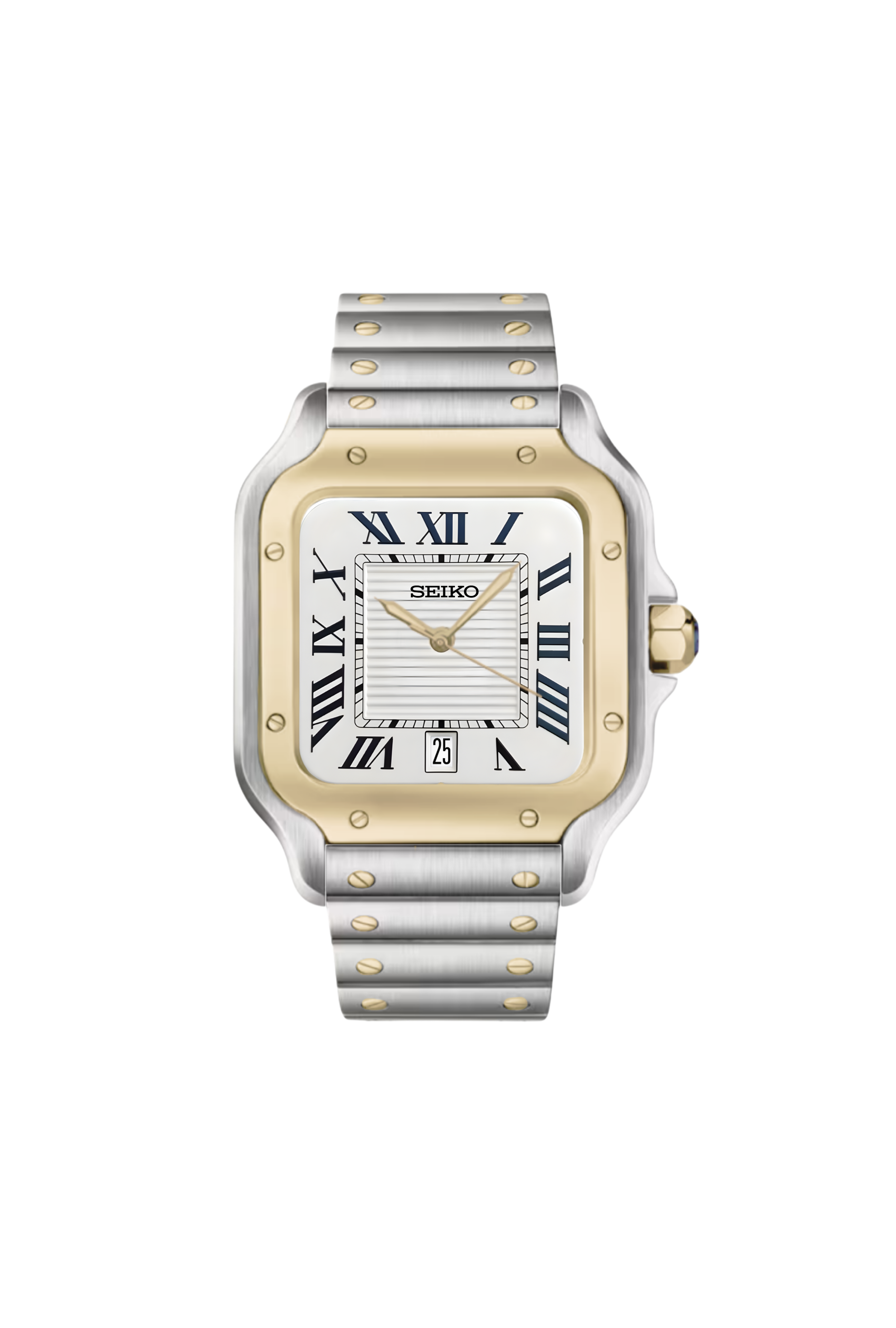 Santos | White and Two-Tone Gold