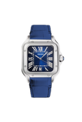 Blue Ombré Leather-Strap Santos