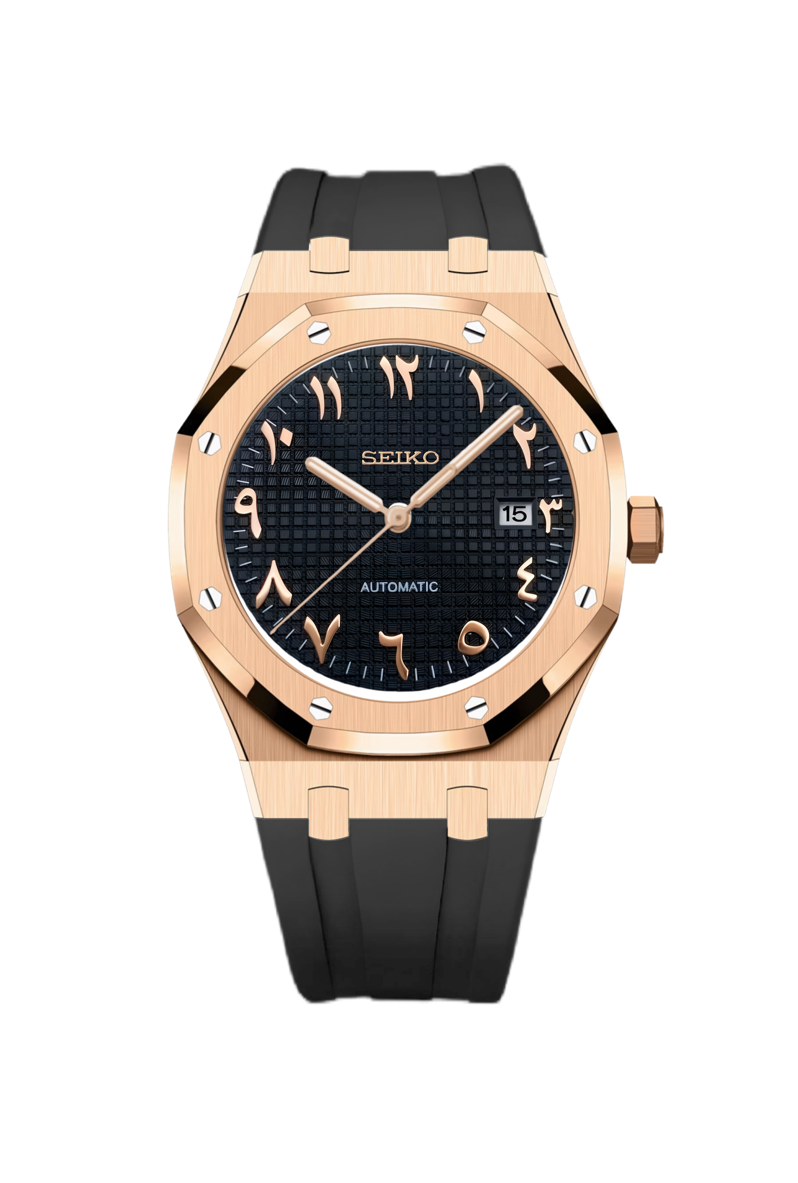Rose-Gold Arabic Dial Royal Oak
