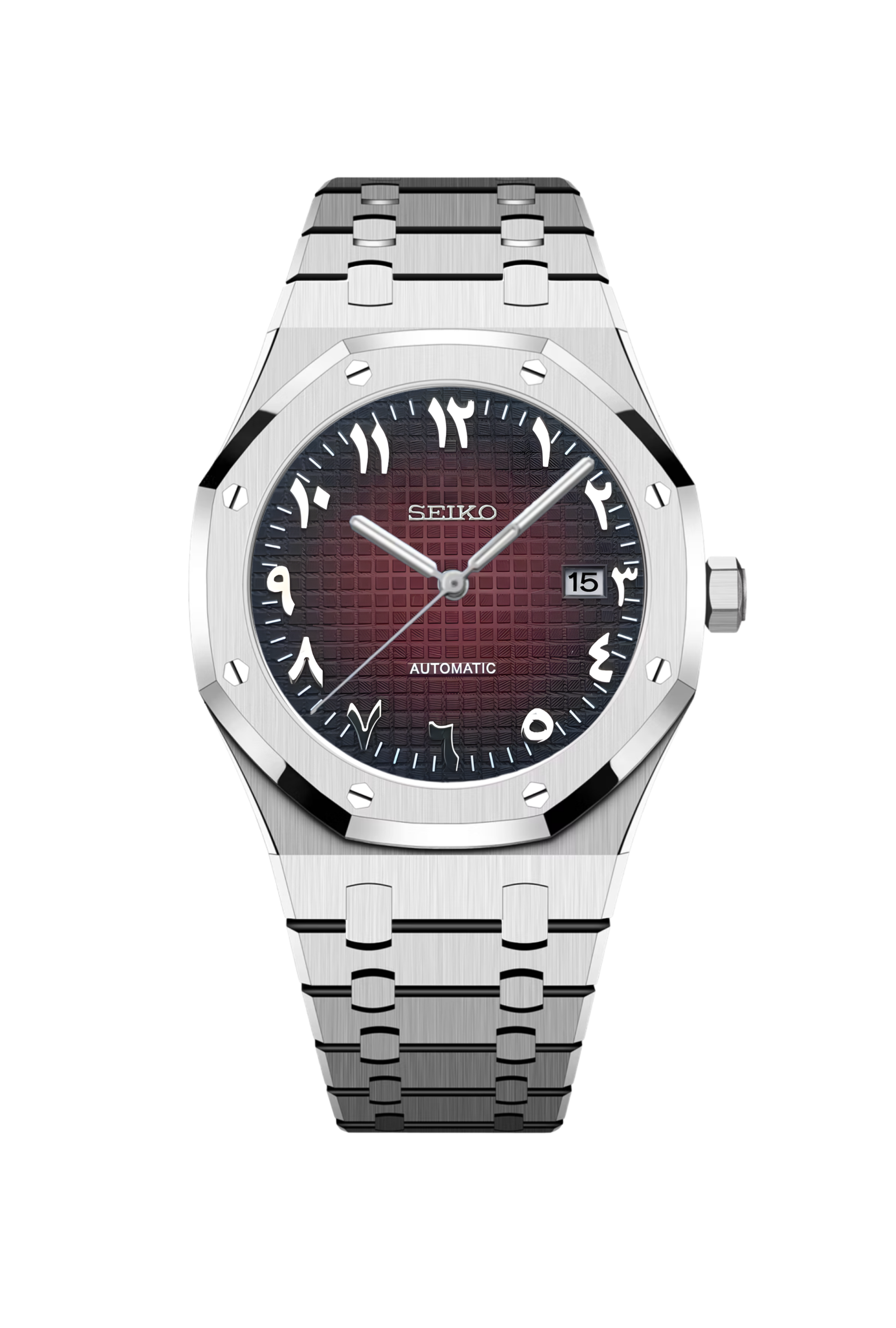 Red Ombré Arabic Dial Royal Oak