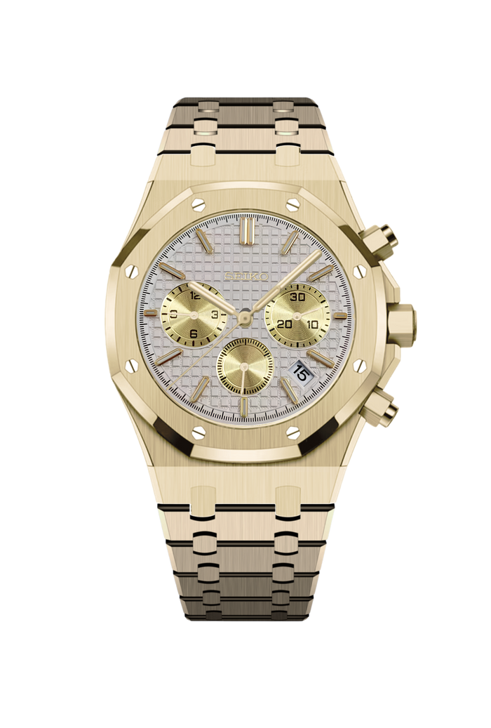 Royal Oak | White and Gold