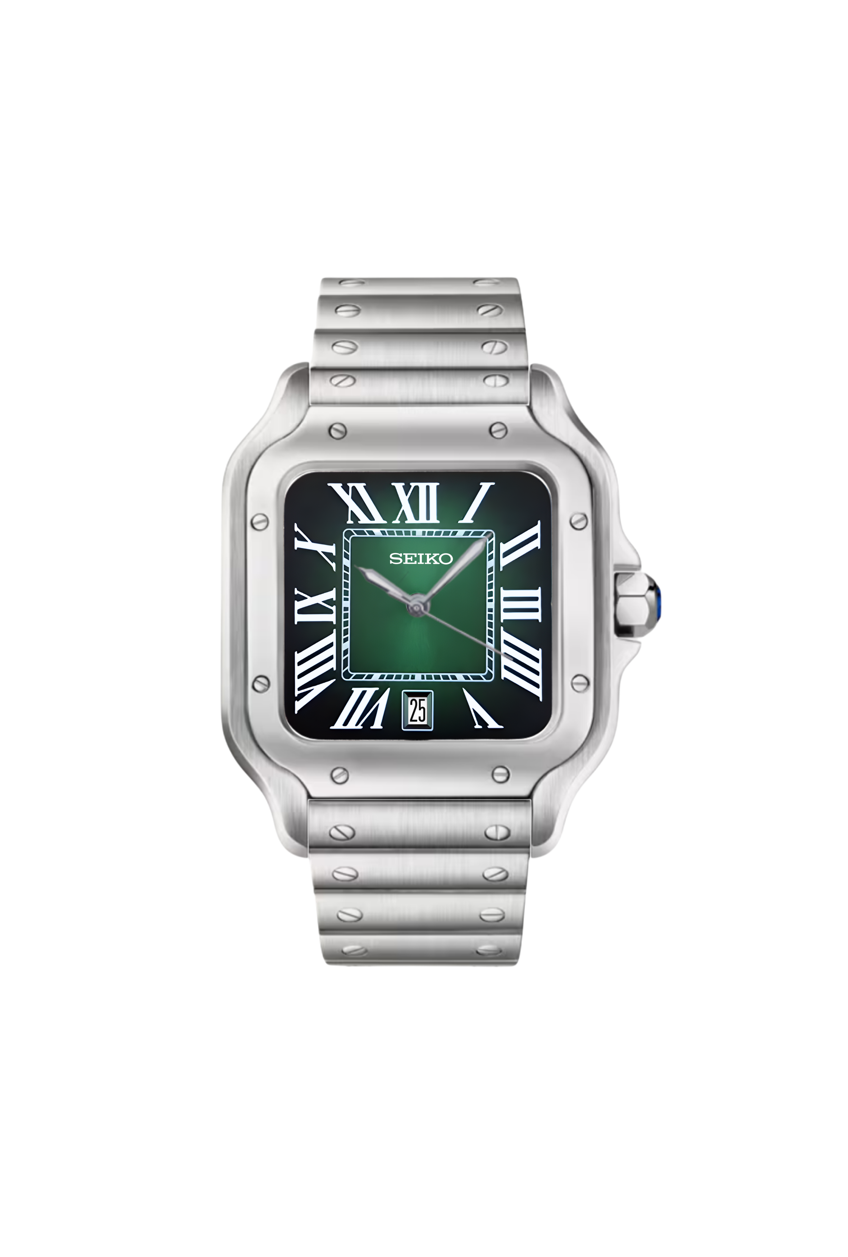 Green Ombré Dial Santos