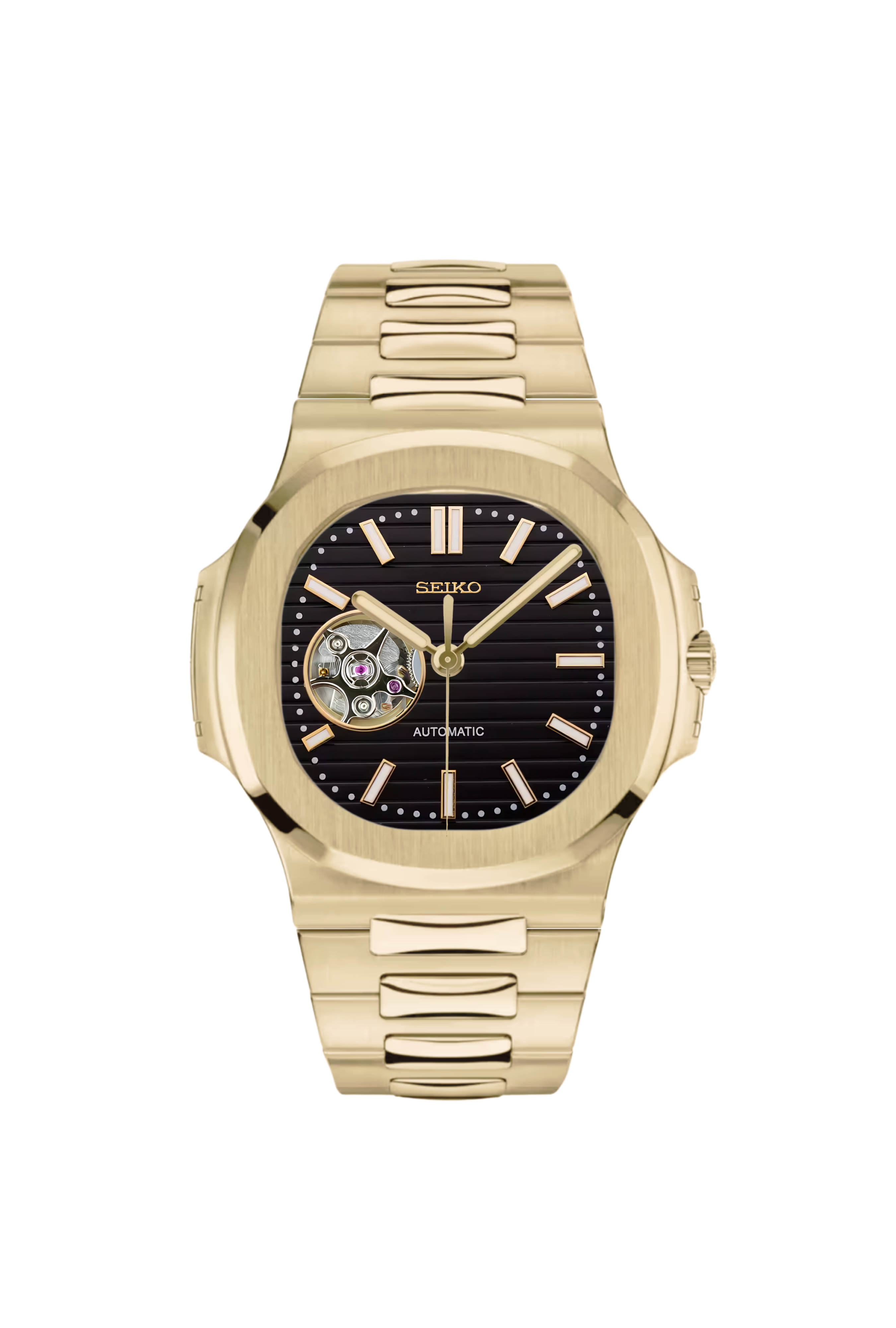 Gold Open-Heart Nautilus
