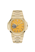Gold Yellow Open-Heart Nautilus