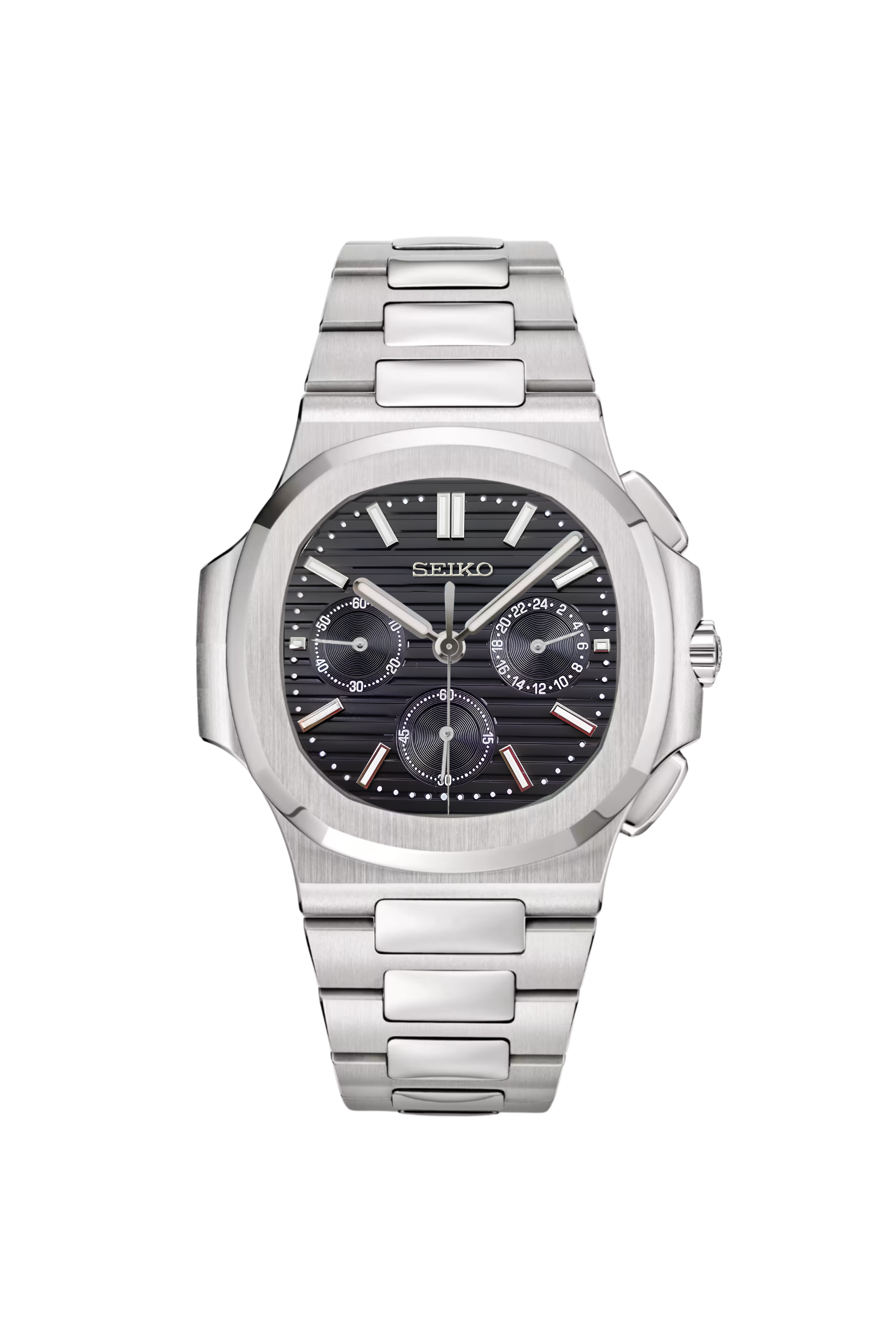 Black Dial Nautilus Chronograph