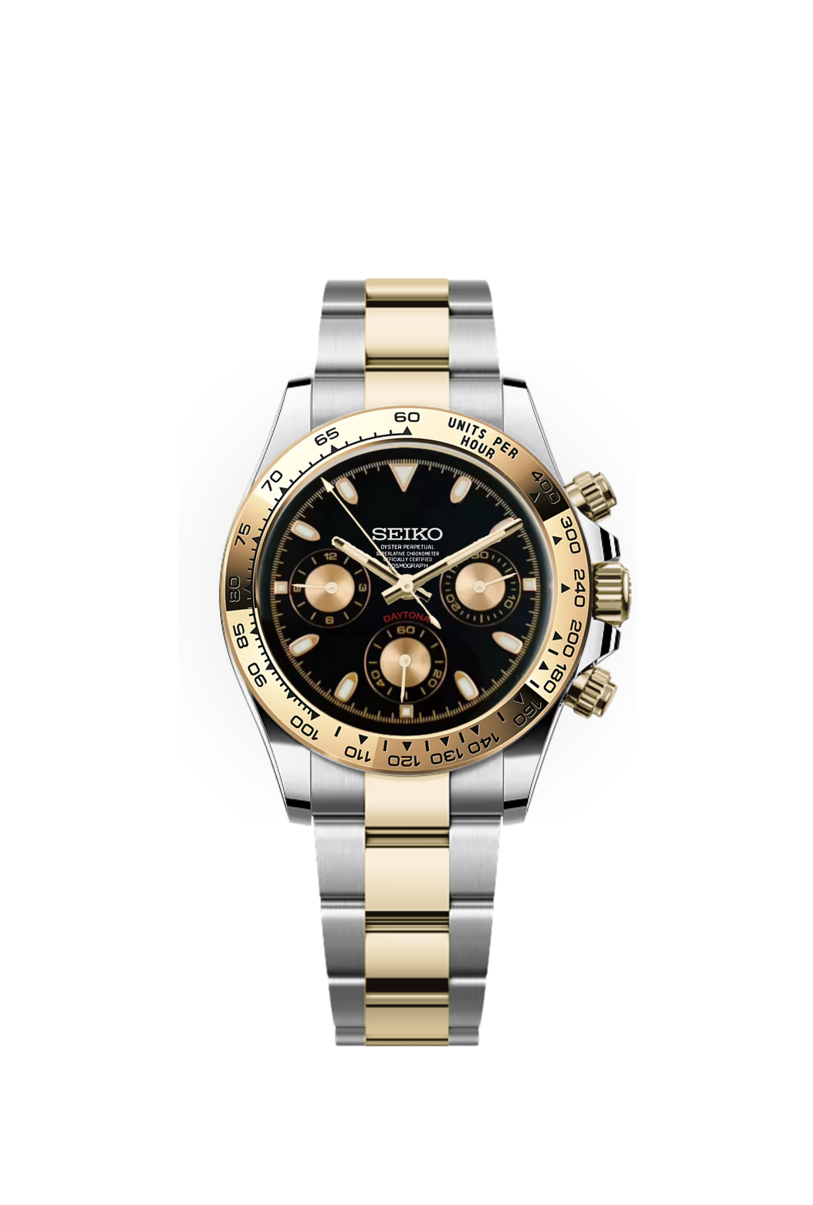 Two-Tone Black & Gold Daytona Chronograph