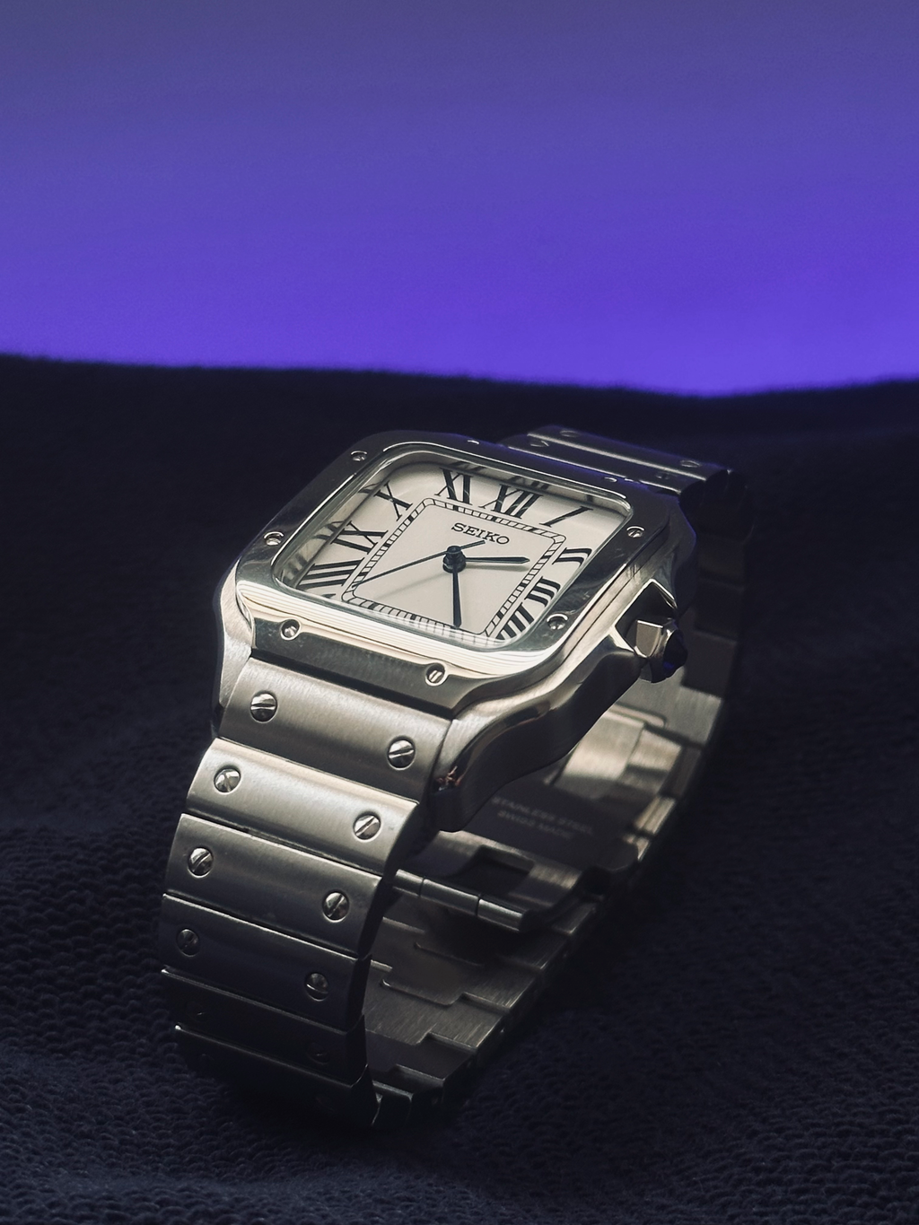Santos | White Dial