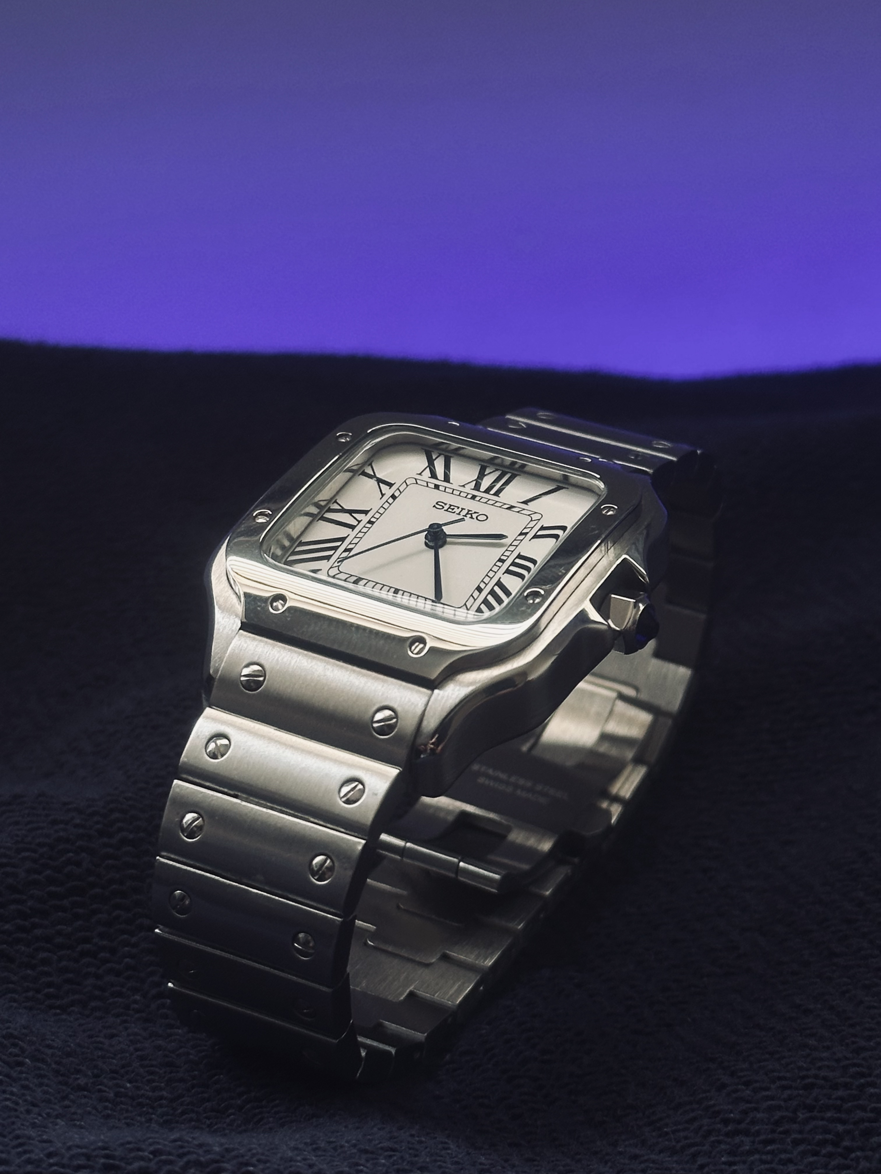 Santos | White Dial