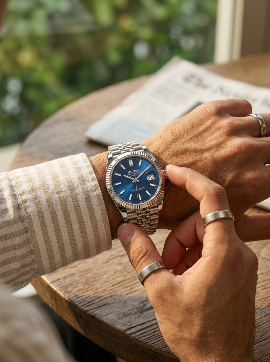 Date-Just | Navy