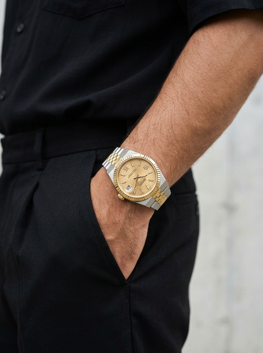 Land-Dweller | Gold Two-Tone Gold