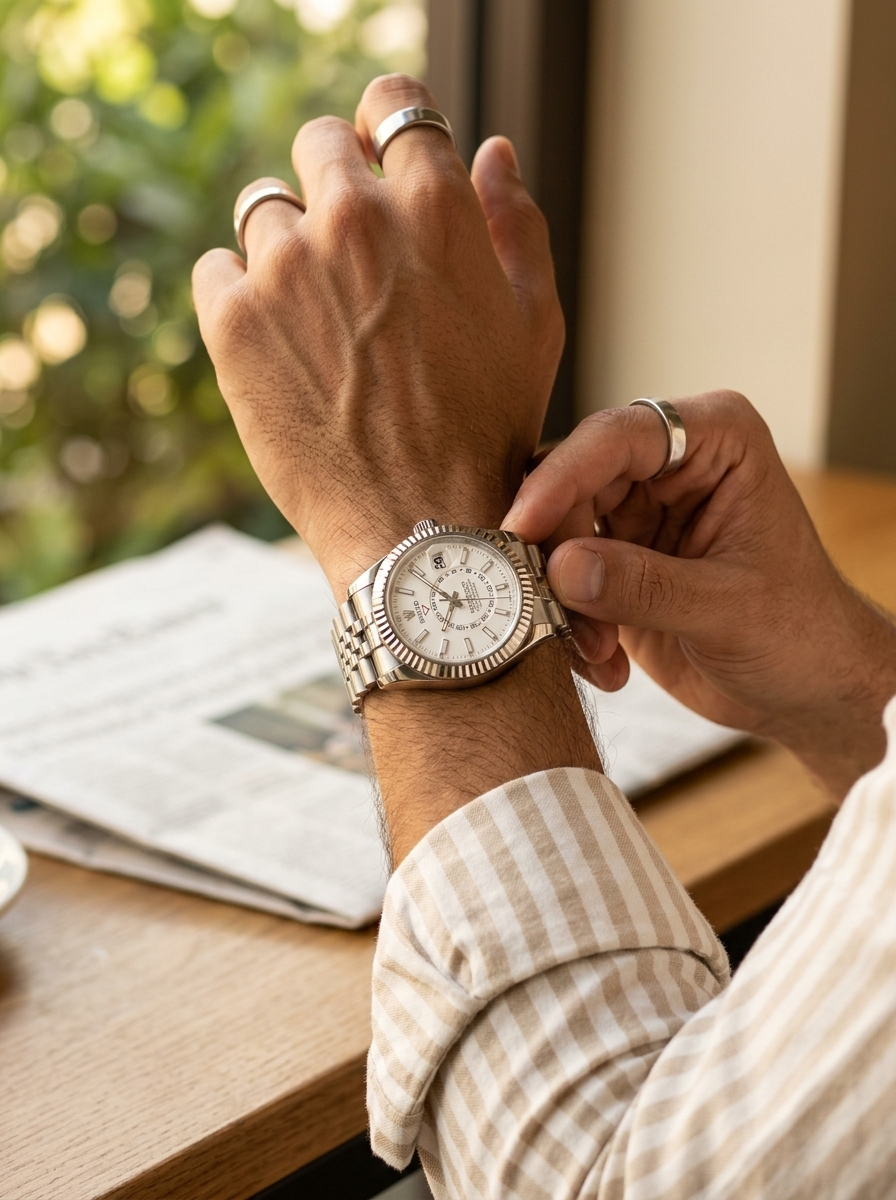 Sky-Dweller | White